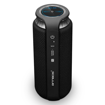 ANNBOS Bluetooth Wireless Speakers 20W Strong Bass 360 Degree Surround HD Sound Built-in Mic Touch & Rotate Control