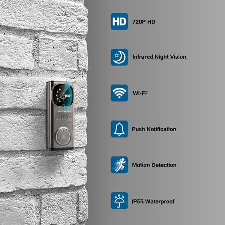 ANNBOS Smart Wifi Doorbell