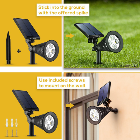 ANNBOS Solar led light for home garden