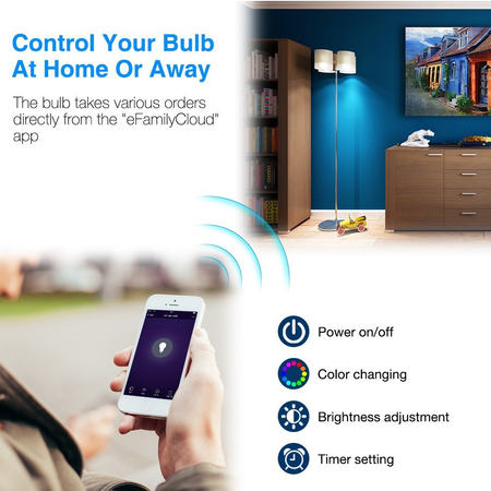 ANNBOS Bluetooth wifi Smart led Light Bulb