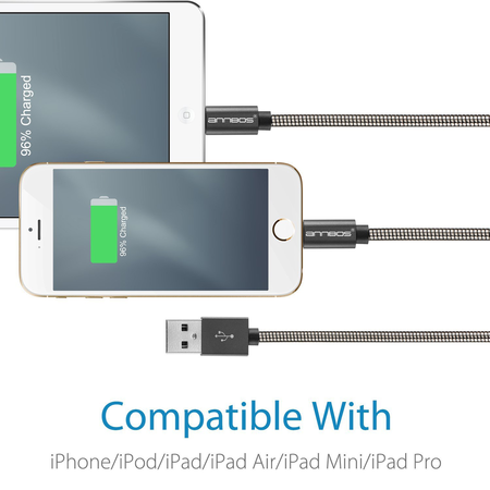 ANNBOS lightning usb charging cable