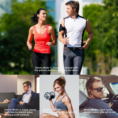ANNBOS Bluetooth Earbuds, RyuGo V4.2 Bluetooth Headphones