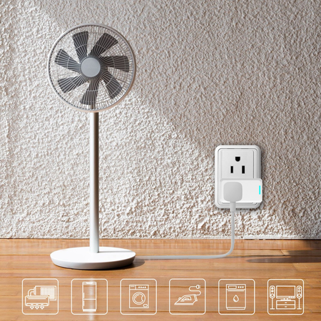 ANNBOS WiFi Outlet Smart Plug Compatible with Alexa, Google home