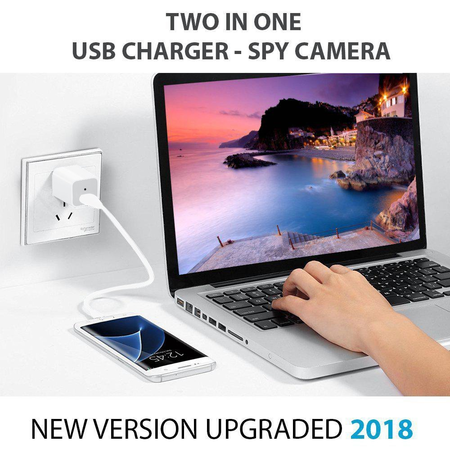 AnnBos Hidden Spy Security Nanny Camera, 1080P HD USB Wall phones Charger Adapter Motion Detection Mini Video Recorder