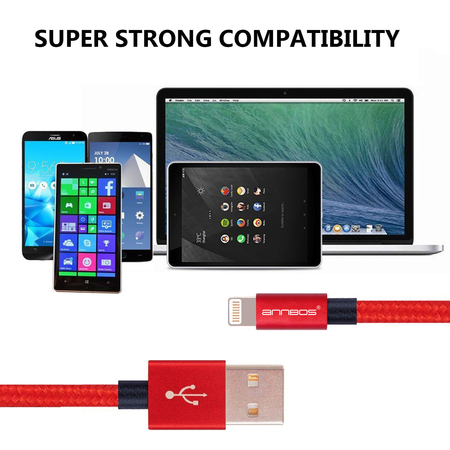 ANNBOS lightning usb charging cable