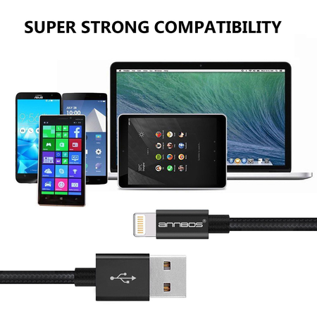 ANNBOS lightning usb charging cable