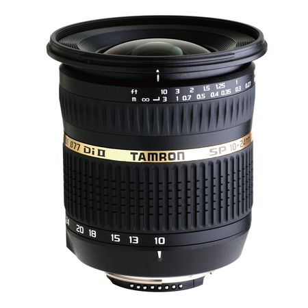 Tamron Auto Focus 10-24mm f/3.5-4.5 SP Di II LD Aspherical (IF) Lens with Built-in Auto Focus Motor for Nikon Digital SLR Cameras (Model B001NII)