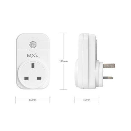 Ổ cắm MXQ Wifi Smart Socket Power Plug 110V-EU UK Plug
