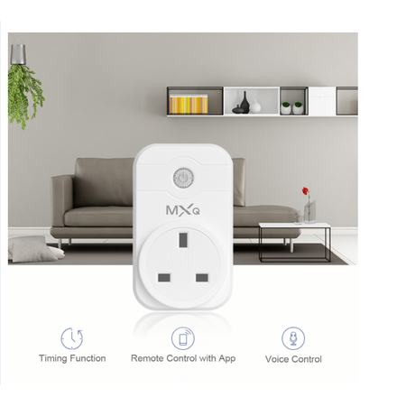 Ổ cắm MXQ Wifi Smart Socket Power Plug 110V-EU UK Plug