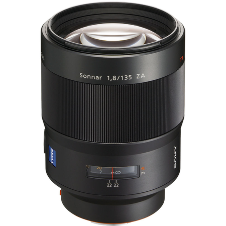 Sony SAL-135F18Z 135mm f/1.8 Carl Zeiss Sonnar T Telephoto Lens for Sony Alpha Digital SLR Camera