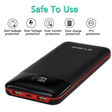 ANNBOS Portable Charger Power Bank 24000Mah Digital Display