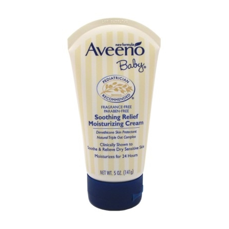 Aveeno Baby Soothing Relief Moisturizing Cream 5oz Tube