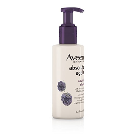 Aveeno Absolutely Ageless Nourishing Cleanser 5.2oz