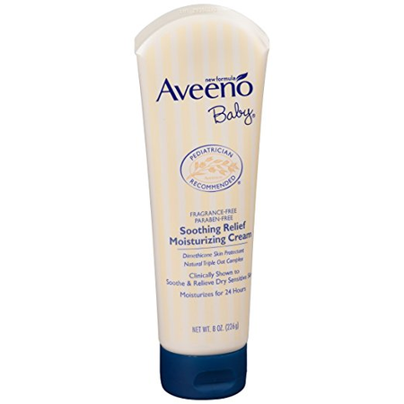 Aveeno Baby Soothing Relief Moisturizing Cream 8oz Tube