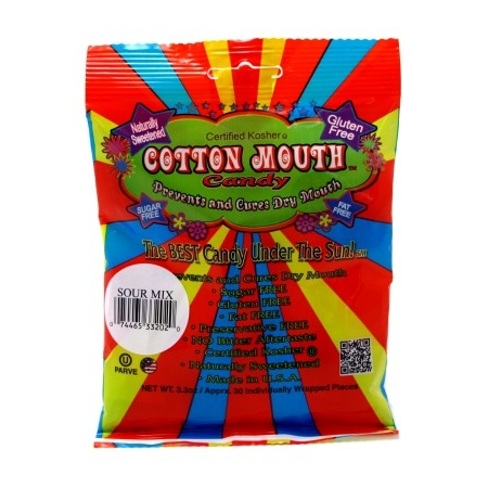 Cotton Mouth Candy Sour Mix Bag 3.3oz