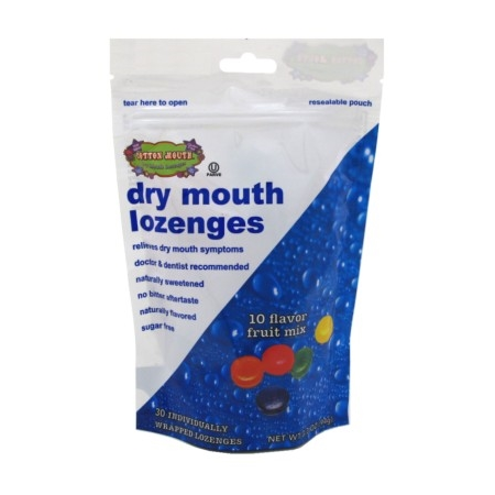 Cotton Mouth Lozenges Fruit Mix Bag 3.3oz Drug Store Pack