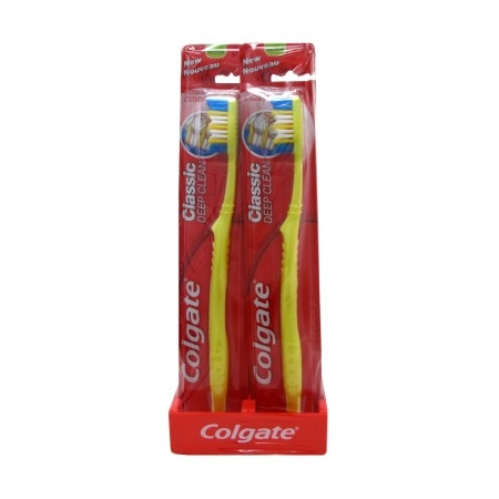 Colgate Toothbrush Classic Deep Clean Medium (12 Pieces)
