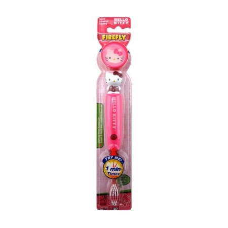 Firefly Toothbrush Hello Kitty Flashing 1 Minute Timer