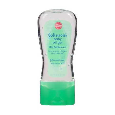 Johnsons Baby Oil Gel Aloe & Vitamin-E 6.5oz