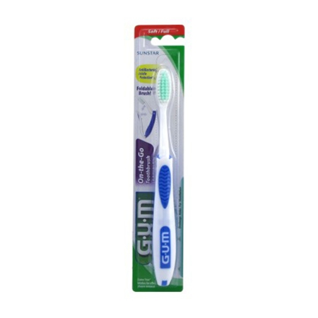 Gum Toothbrush Foldable On The Go Soft (6 Pieces)