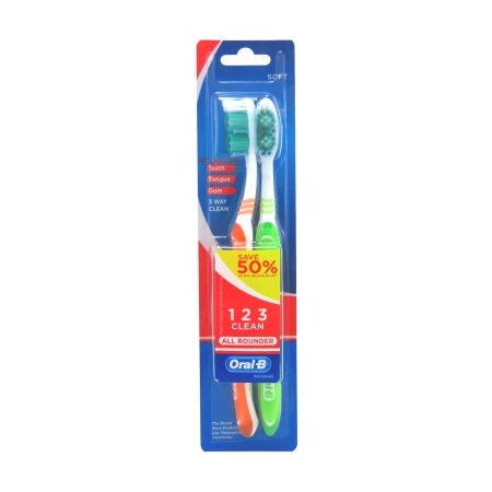 Oral-B Toothbrush Twin Soft Classic (12 Pieces)