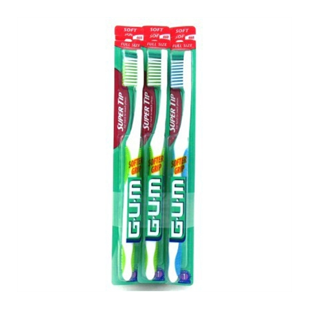 Gum Toothbrush Super Tip Soft Full (6 Pieces)