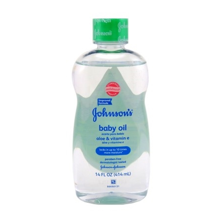 Johnsons Baby Oil Aloe & Vit.E 14oz