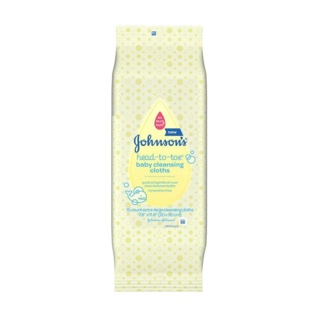 Johnsons Baby Head-To-Toe Cleansing Cloths