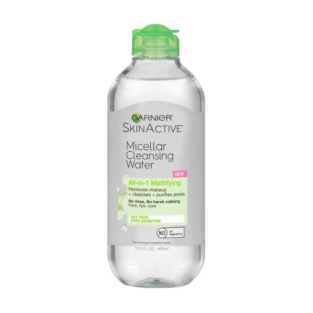 Garnier Micellar Cleansing Water 13.5oz (Oily Skin)