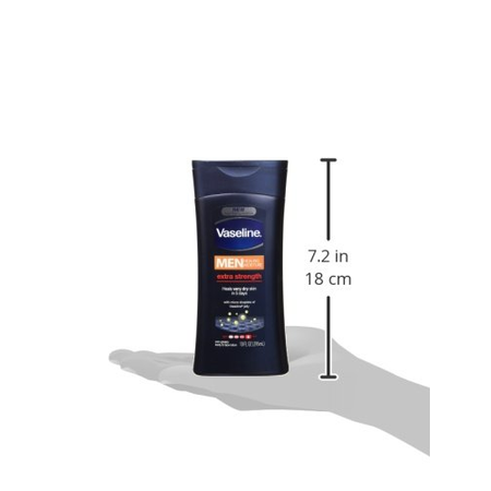 Vaseline Mens Extra Strength Lotion 10oz