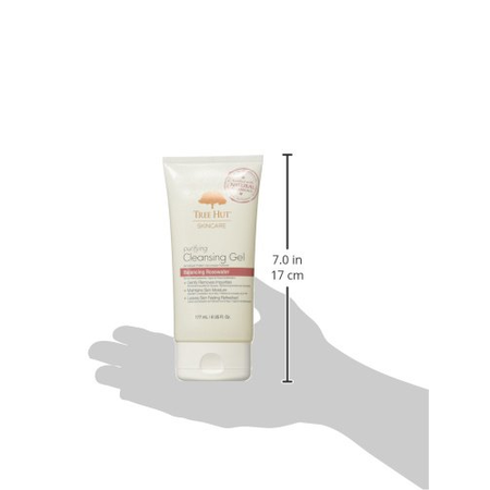 Tree Hut Cleansing Gel 6oz Purifying 6oz (Rose Water)