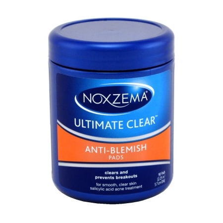 Noxzema Ult-Clear Anti-Blemish Pads 90 Count
