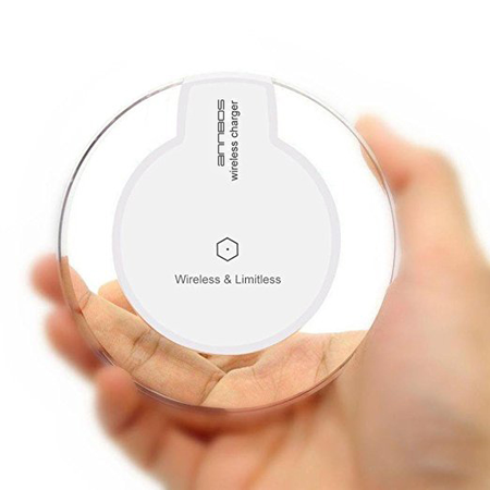 AnnBos AutumnFall iPhone 8 Wireless Charger,2017 New Clear Qi Wireless Charger Charging Stand Dock