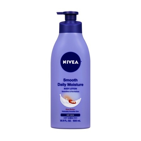 Nivea Lotion Smooth Daily Moisture 16.9oz Pump(Dry Skin)