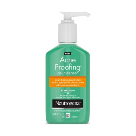 Neutrogena Acne Proofing Gel Cleanser 6oz Pump