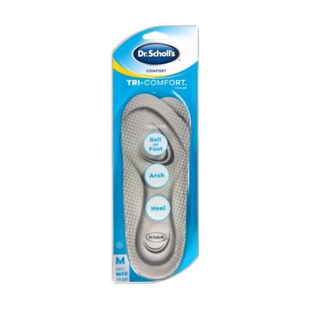 Dr. Scholls Tri-Comfort Insoles Mens (Size 8-12)