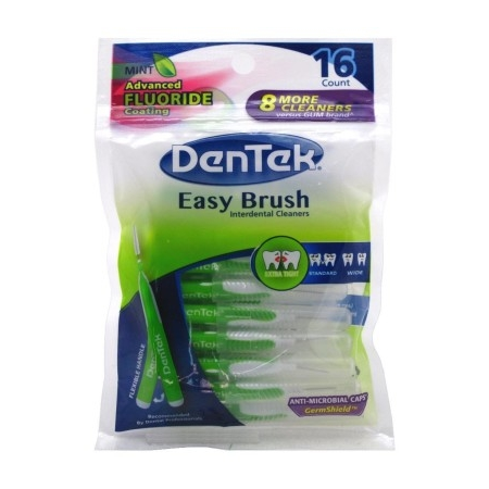Dentek Easy Brush Cleaners Extra Tight Spaces 16 Count