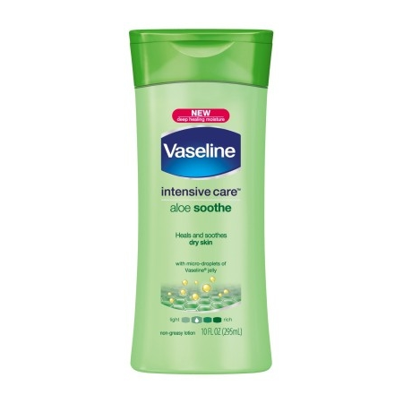 Vaseline Intensive Care Lotion 10oz Aloe Soothe (Dry Skin)