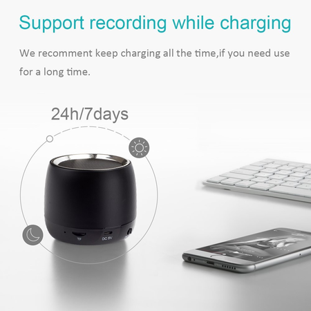 AnnBos HD 1080P Hidden Camera WIFI Spy Camera Bluetooth Speaker Wireless Cam Motion Detection Mini Video Recorder Night Vision Cameras
