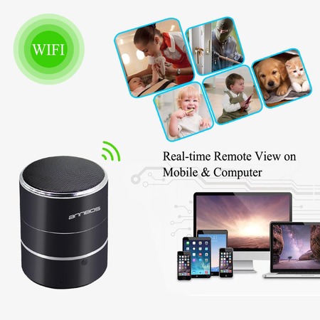 AnnBos Speaker Hidden Camera By WEMLB – HD 1080P WIFI Hidden Camera