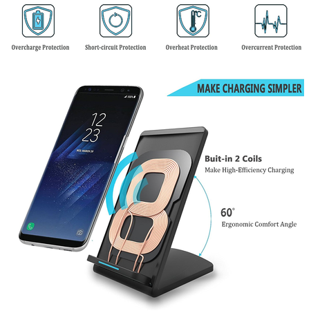 AnnBos iPhone X Wireless Charger HETP Wireless Charging Dock