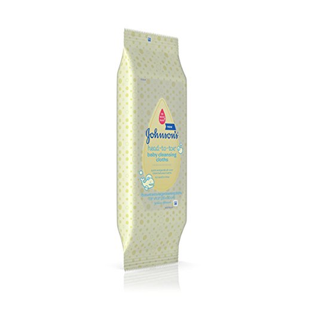 Johnsons Baby Head-To-Toe Cleansing Cloths