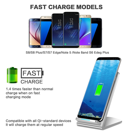 AnnBos iPhone X Wireless Charger HETP Wireless Charging Dock