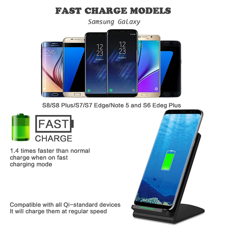 AnnBos iPhone X Wireless Charger HETP Wireless Charging Dock
