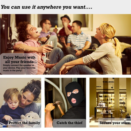 AnnBos Speaker Hidden Camera By WEMLB – HD 1080P WIFI Hidden Camera