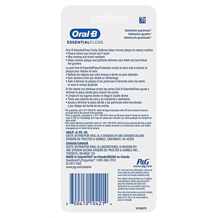 Oral-B 54 Yards Floss Mint Twin Pack (6 Pieces)