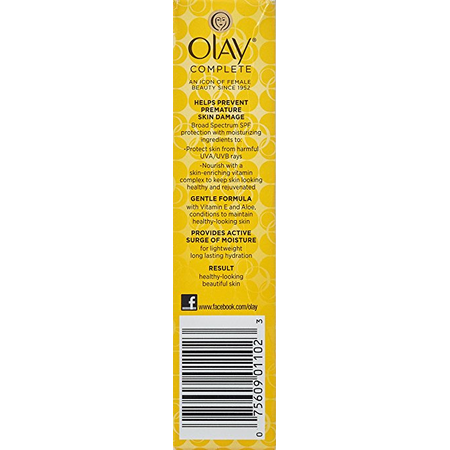 Olay Complete Moisturizer Sensitive Spf#30 2.5oz