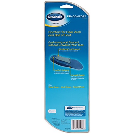 Dr. Scholls Tri-Comfort Insoles Mens (Size 8-12)