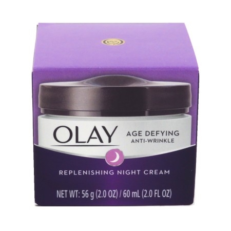 Olay Age Defying Night Cream Anti-Wrinkle Replenish 2oz Jar