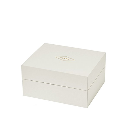 Đồng hồ Fossil Two-Tone Silver Dial Glitz Watch